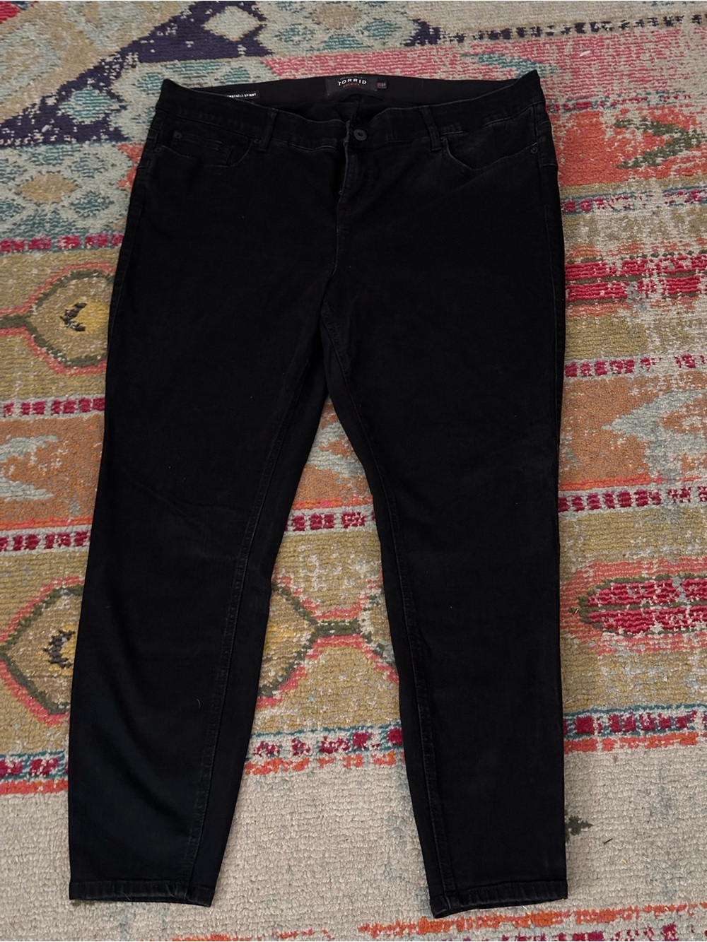 Torrid Black Slim Fit Jeans